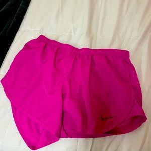 hot pink nike dri fit shorts